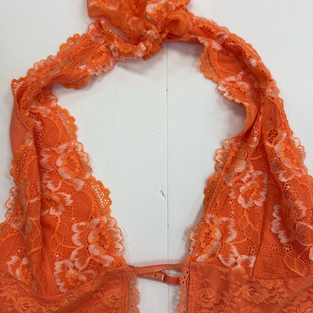 OUTCAST INDIA MINI DRESS TANGERINE NWT - Picture 9 of 12